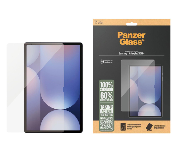PanzerGlass Ultra-Wide Fit do Samsung Galaxy Tab S10 FE+ - 1538932 - zdjęcie